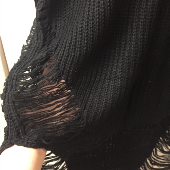 High low mini sweater dress - Picture 4 of 4